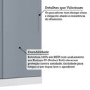 Ver imagem 4 de Guarda Roupa Modulado 134,50cm 2 Portas de Correr Alpes Luciane Móveis