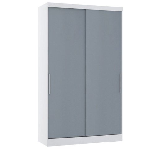 Guarda Roupa Modulado 134,50cm 2 Portas de Correr Alpes Luciane Móveis