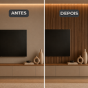Ver imagem 6 de Kit 2 Painel Ripado 3D 3m x 20cm Decorativo