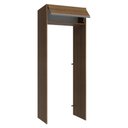 Ver imagem 7 de Porta-geladeira 83 Cm 1 Porta Basculante Rustic Glamy Madesa