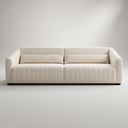 Ver imagem 2 de Sofá 02 Lugares Living Ísis Tecido Acquablock Pet Friendly Linho Cru 2,10m