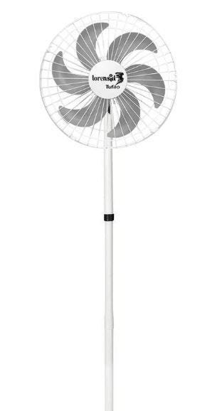 Ventilador De Coluna / Pedestal Tufão Branco 50 Cm Loren Sid ( Bivolt ...