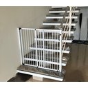 Ver imagem 1 de Portão Segurança Criança Pet Regulável de 58 a 100cm Branco