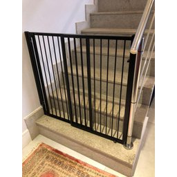 Portão Segurança Criança Pet Regulável de 58 a 100cm Branco - 3