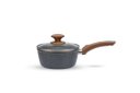 Ver imagem 5 de Jogo de Panelas Brinox Antiaderente Ceramic Life 6 Peças Marble Wood com Indução Cinza Escuro