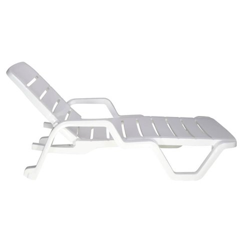 Espreguiçadeira Leblon em Polipropileno Branco - 92256010 - Tramontina