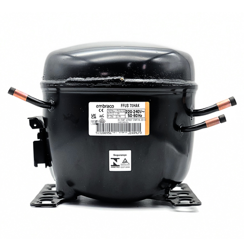 Motor Compressor 1/4 Hp Ffus70hak Embraco Gás R134a 220v