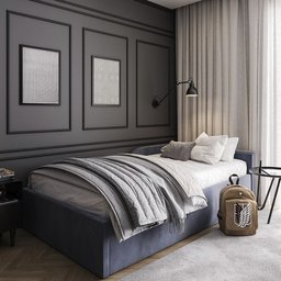 Boiserie Rodameio de Eva Autocolante Rm106p 2,3cm Preto 2,5 Metros Rm106p 01 - 3