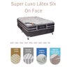 Cama Box com Colchão Casal Super Luxo Látex Slx One Face 138x188x70cm - Castor - 3