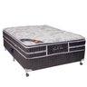 Cama Box com Colchão Casal Super Luxo Látex Slx One Face 138x188x70cm - Castor - 1