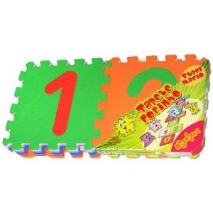 Amarelinha em EVA Infantil Divertido Mingone 8mm 18 Pçs