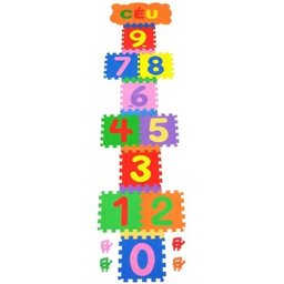 Amarelinha em EVA Infantil Divertido Mingone 8mm 18 Pçs - 2