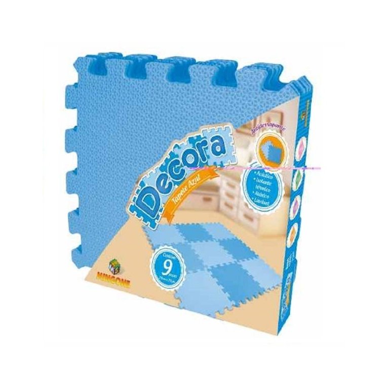Tapete Eva Linha Decora - Azul