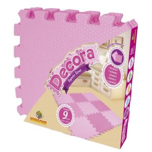 Tapete Eva Linha Decora - Rosa