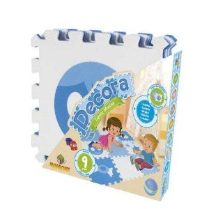 Tapete Eva Linha Decora - Azul Decorado