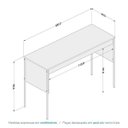 Ver imagem 3 de Mesa para Escritório 120cm Maiorca Politorno