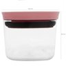 Conjunto Potes Herméticos Para Alimentos 450ml 1000ml 1500ml 2000ml Rosa Quartzo - 4