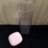 Conjunto Potes Herméticos Para Alimentos 450ml 1000ml 1500ml 2000ml Rosa Quartzo - 9