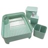Utensílios De Cozinha Escorredores Louça Lixeira Porta Detergente Ou Verde Menta - 1