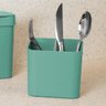 Utensílios De Cozinha Escorredores Louça Lixeira Porta Detergente Ou Verde Menta - 7