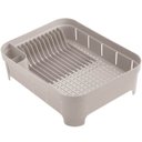 Ver imagem 7 de Kit Pia Cozinha Escorredor Pratos Lixeira 2,5L Porta Detergente Bege