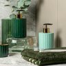 Conjunto De Acessórios Banheiro Lavabo 3 Peças Groove Ou Verde Menta Fechado - 2