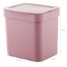 Utensílios De Cozinha Lixeira Trium 2,5L Porta Detergente Ou Rosa Quartzo - 2