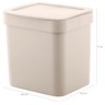 Utensílios De Cozinha Lixeira Trium 2,5L Porta Detergente Ou Bege - 4