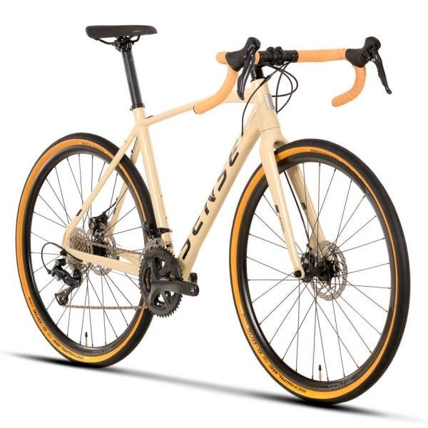 Bike Sense Versa 2020 Gravel Shimano Sora 2x9v Aro 700 Creme 52