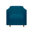 Ver imagem 2 de Poltrona Titânio Suede Azul Royal