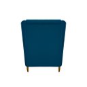 Ver imagem 4 de Poltrona Titânio Suede Azul Royal