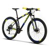 Bike Sense One Shimano Aro 29 Freio a Disco Original - Azul/ Amarelo 17 - 1