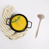Conjunto De 4 Talheres De Silicone Utensílio De Cozinha Ou Bege - 5
