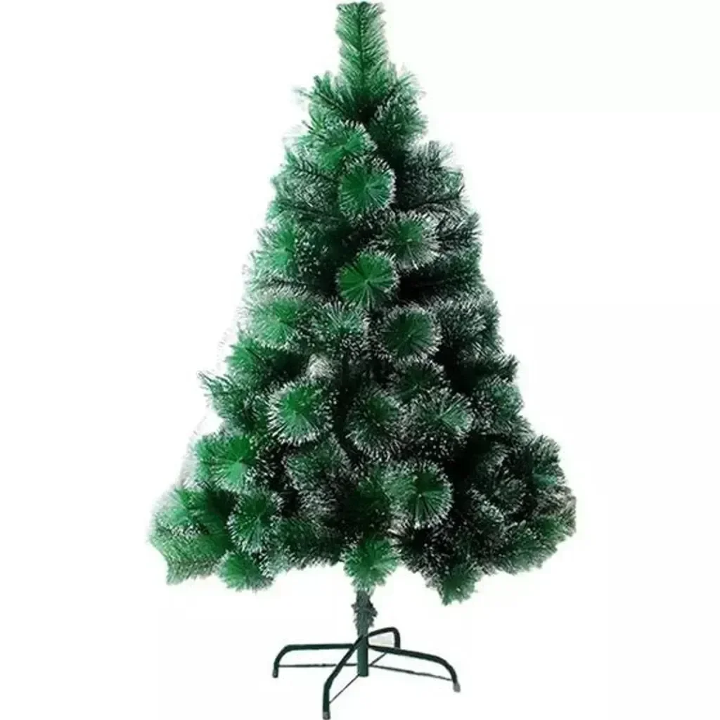 Arvore de Natal Pinheiro Nevada 1,80 Metros 228 Galhos com Enfeites - 2