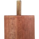 Ver imagem 6 de Kit 6 Pés de Madeira 20cm Pé para Cama Box Solteiro Pés para Móveis Pé Palito Mel