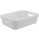 Ver imagem 1 de Caixa Organizadora 4,8 Litros Cesto Organizador Brinquedos E Closet Branco