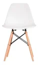 Ver imagem 1 de Cadeira de Jantar Eiffel Eames Original Empório Tiffany Sala Banco Assento Escritorio Branco