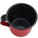 Ver imagem 4 de Jogo 6 Xícaras Café Caneca Esmaltada 400ml Caneca de Agata Vermelho