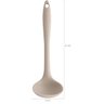 Conjunto Jogo de Talheres Silicone Colher Espátula Concha Fouet Bege - 2