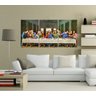 Quadro Santa Ceia Impressão em Canvas Fine Art Cod 7046 - 4