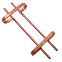 Ver imagem 2 de Suporte Para Taças Organizador De Armário Cozinha 25cm Cobre