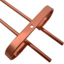 Ver imagem 4 de Suporte Para Taças Organizador De Armário Cozinha 25cm Cobre
