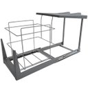 Ver imagem 3 de Suporte com Lixeiras Dupla Deslizante Plásticas 20l Cozinha