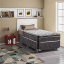 Ver imagem 7 de Kit 7 Pés para Cama Box Casal Pezinhos 6cm Preto em Madeira