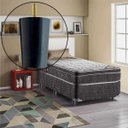 Ver imagem 6 de Kit 7 Pés para Cama Box Casal Pezinhos 6cm Preto em Madeira