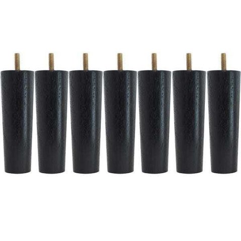 Kit 7 Pés para Móveis Cama Box Casal Pé para Cama Box e Bau