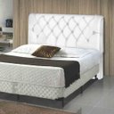 Ver imagem 6 de Kit de 5 Pés para Móveis Cama Box Casal Pé Palito 2 Rodízio Tabaco