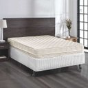 Ver imagem 2 de Kit de 5 Pés para Móveis Cama Box Casal Pé Palito 2 Rodízio Tabaco