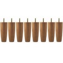 Ver imagem 1 de Conjunto 8 Pés para Móveis Cama Casal Pé para Cama Box em Madeira