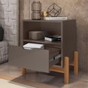 Ver imagem 2 de Mesa de Cabeceira Mistral Cinza